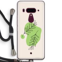 Beleaf in you: HTC U12+ Transparant Hoesje met koord