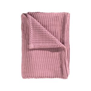 Heckett & Lane Heckett & Lane Wafel Plaid 180x260 Baby Pink