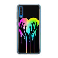 Hold My Heart: Samsung Galaxy A50 Transparant Hoesje