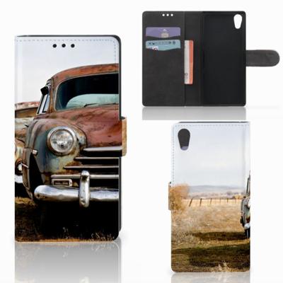 Sony Xperia XA1 | Telefoonhoesje met foto | Vintage Auto