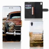 Sony Xperia XA1 | Telefoonhoesje met foto | Vintage Auto