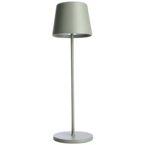 Deko Light Canis 346045 Tafellamp met accu LED 3.5 W Groen-grijs