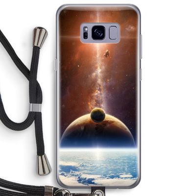Omicron 2019: Samsung Galaxy S8 Plus Transparant Hoesje met koord