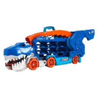 Hot Wheels city ultimate t-rex transporter speelset