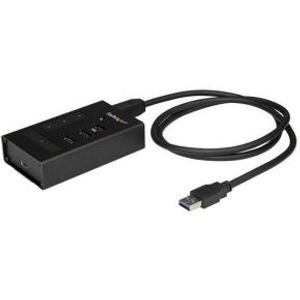 StarTech.com HB30A3A1CST USB 3.0 (3.1 Gen 1) Type-B 5000Mbit/s Zwart hub & concentrator