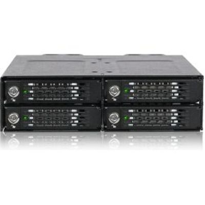 Icy Dock ToughArmor MB720M2K-B 4xM.2 NVMe mobile rack voor externe 5,25