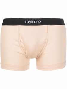 TOM FORD boxer à taille à logo - Tons neutres