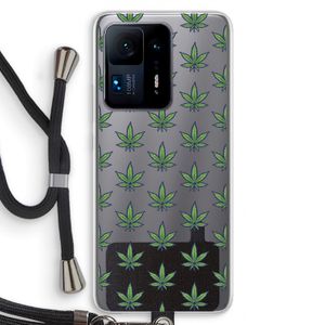Weed: Xiaomi Mi Mix 4 Transparant Hoesje met koord