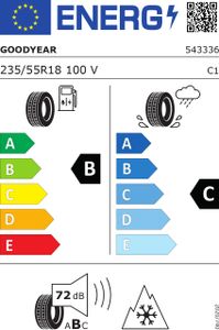 Good year Vector-4s g2 suv ao 235/55 R18 100V GY2355518VVE4SSUG2AO