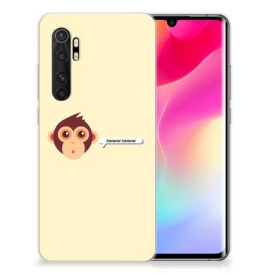 Xiaomi Mi Note 10 Lite Telefoonhoesje met Naam Monkey Xiaomi Mi Note 10 Lite Telefoonhoesje met Naam Monkey