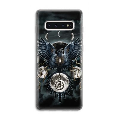 Sinister Wings: Samsung Galaxy S10 4G Transparant Hoesje