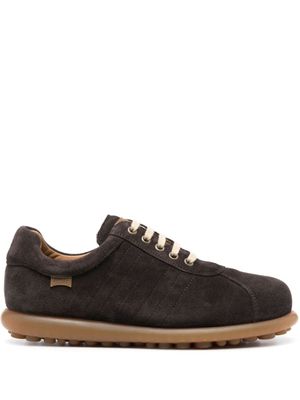 Camper baskets Pelotas Ariel en daim - Marron