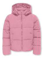 Kids ONLY winter winterjas meisjes - roze - puffer - Kogmalia