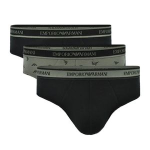 Armani Slips stretch cotton 3-pack zwart-groen