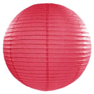 Luxe bol feest lampion - fuchsia roze - dia 50 cm - papier