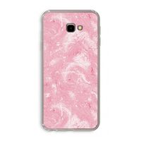 Abstract Painting Pink: Samsung Galaxy J4 Plus Transparant Hoesje Abstract Painting Pink: Samsung Galaxy J4 Plus Transparant Hoesje