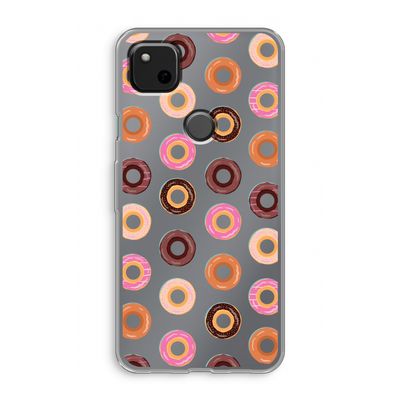 Donuts: Google Pixel 4a Transparant Hoesje