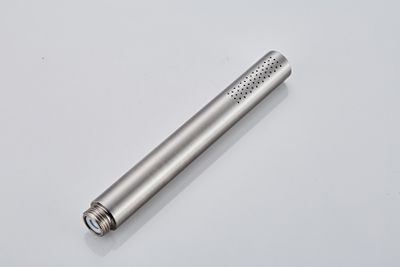 Staafhanddouche SaniClear Inox 304 | 1 Stand | Rond | RVS look