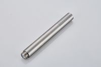 Staafhanddouche SaniClear Inox 304 | 1 Stand | Rond | RVS look