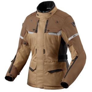 REV'IT! Outback 4 H2O Lady jacket, Textiel motorjas dames, Bruin