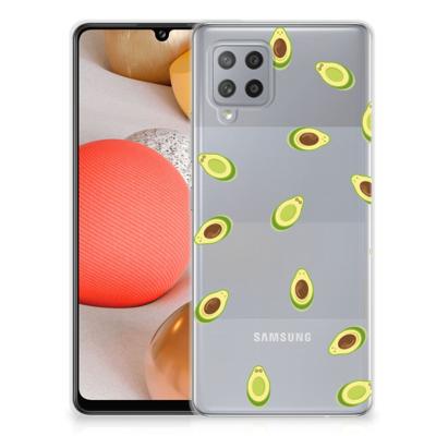 Samsung Galaxy A42 | Siliconen Case | Avocado Samsung Galaxy A42 | Siliconen Case | Avocado