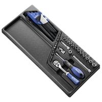Expert by Facom Module Doppen 1/4" | 45 stuks - E194680 Expert by Facom Module Doppen 1/4" | 45 stuks - E194680