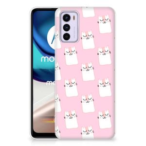 Motorola Moto G42 TPU Hoesje Sleeping Cats