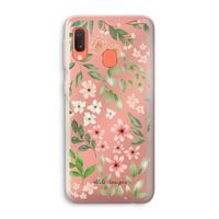 Botanical sweet flower heaven: Samsung Galaxy A20e Transparant Hoesje