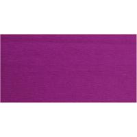 Creativ Company Crepepapier, vel 50x250 cm, violet, 10 vouw/ 1 doos