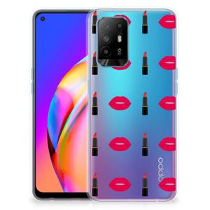 OPPO A94 5G | Reno5 Z TPU bumper Lipstick Kiss