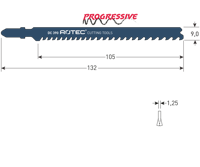 Rotec Decoupeerzaagblad | DC390 | T367XHM - 520.0390
