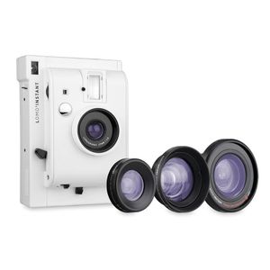 Lomography Lomo Instant Mini White + 3 Lenses