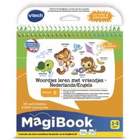 VTech MagiBook Activiteitenboek - Woordjes leren met vriendjes - Nederlands/Engels - thumbnail