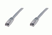 Digitus DK-1531-003 RJ45 Netwerkkabel, patchkabel CAT 5e SF/UTP 0.30 m Grijs 1 stuk(s) - thumbnail