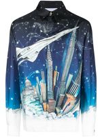 Casablanca chemise à imprimé graphique - 05 VOL DE NUIT
