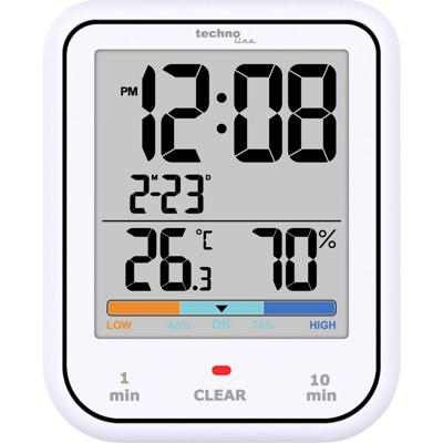 Techno Line WT380 Duschtimer Apple Watch Wit Digitaal