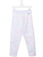 Balmain Kids pantalon de jogging à logo imprimé - Blanc