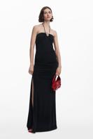 Rok met zijopening - BLACK - S