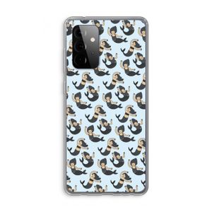 Zeemeermin: Samsung Galaxy A72 Transparant Hoesje