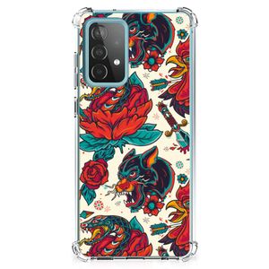 Anti-shock Hoesje met foto voor Samsung Galaxy A52 4G/5G Old Skool