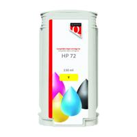 Inktcartridge quantore hp 72 c9373a geel | 12 stuks