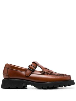 Hereu mocassins Soller Sport à bout carré - Marron