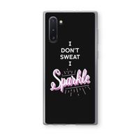 Sparkle quote: Samsung Galaxy Note 10 Transparant Hoesje Sparkle quote: Samsung Galaxy Note 10 Transparant Hoesje