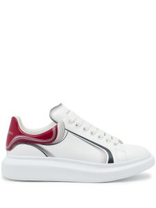 Alexander McQueen baskets Oversize en cuir - Blanc