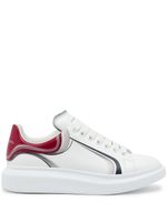 Alexander McQueen baskets Oversize en cuir - Blanc - thumbnail