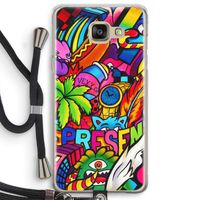 Represent: Samsung Galaxy A5 (2016) Transparant Hoesje met koord