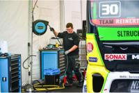 Hazet persluchtslanghaspel "9040n-13" hose reel 1/2" 15m tubes