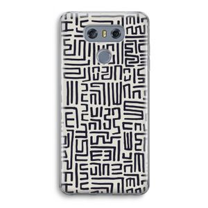 Moroccan Print: LG G6 Transparant Hoesje