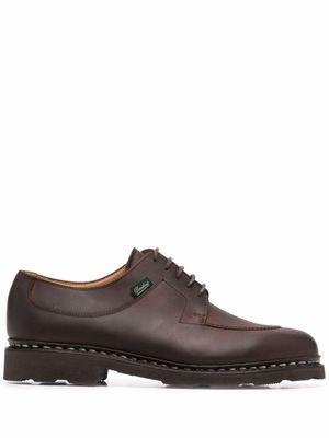 Paraboot chaussures Chambord en cuir à lacets - Marron