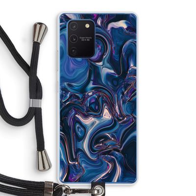Mirrored Mirage: Samsung Galaxy Note 10 Lite Transparant Hoesje met koord